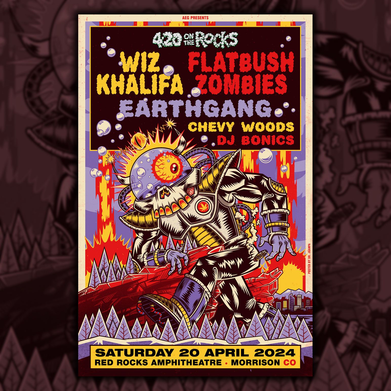Flatbush Zombies Tour 2025 Lola Sibbie