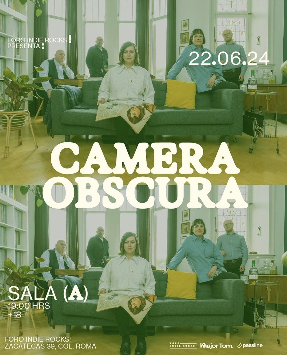 ¡@cameraobscurai en CDMX! 😱🎉🇲🇽
Aparta la fecha: 22.06.24.
#cameraobscura