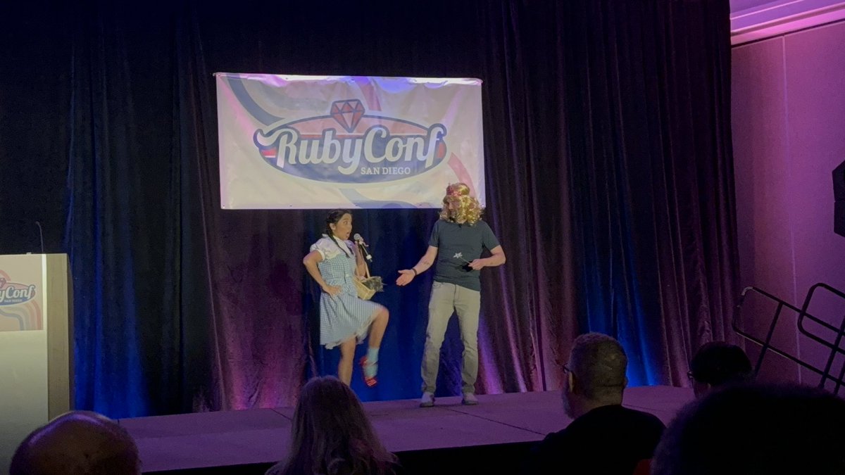 sergyenko's tweet image. There is no place like #RubyConf