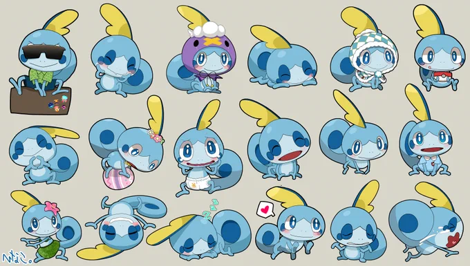 #ポケモン剣盾4周年 #剣盾4周年 ガラル御三家愛してるよ 