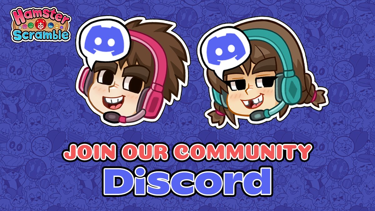 🧁 It's a world of sweet challenges and even sweeter hamsters!

🐹 Join #HamsterScramble Discord and let's explore the puzzle-filled wonderland together 🎮💖

🕹️👫  #Discord: discord.gg/VfnK6zjDzD

#Community #IndieGame #PuzzleGame