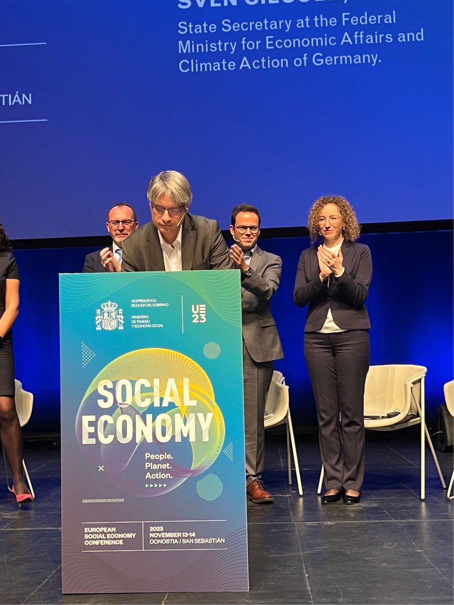 Strong momentum for social enterprises in Europe: Together with 19 EU member states, I just signed on behalf of the German Government the „San Sebastian Manifesto“ - a joint EU roadmap for the #socialeconomy. Happened at the San Sebastian’s European Conference: