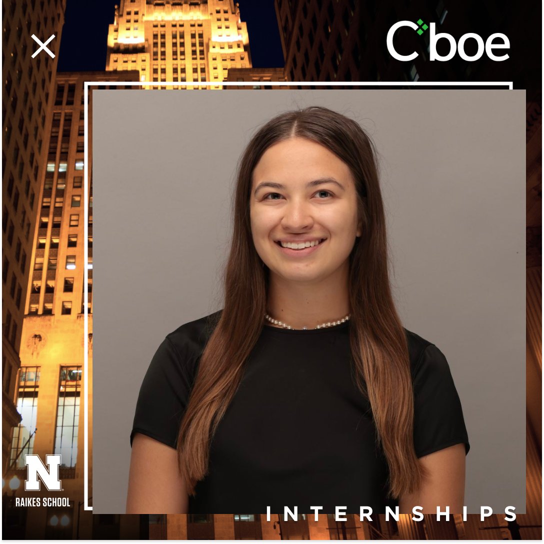 #Cohort2020 senior Hannah Pokharel interned at Cboe this summer! 
“This summer I was a Software Engineering Intern on the web development team.  My favorite part of the summer was visiting Cboe headquarters in Chicago and presenting our intern project to the CEO!”