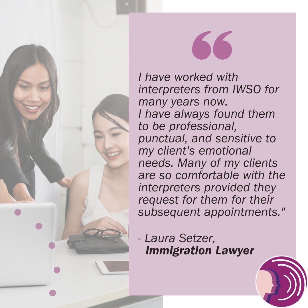 By offering professional language interpretation and translation services, we ensure that every individual can access the help and support they deserve, regardless of language barriers.

Email info@iwsolanguageservices.com or visit our website at iwsolanguageservices.com/interpretation…