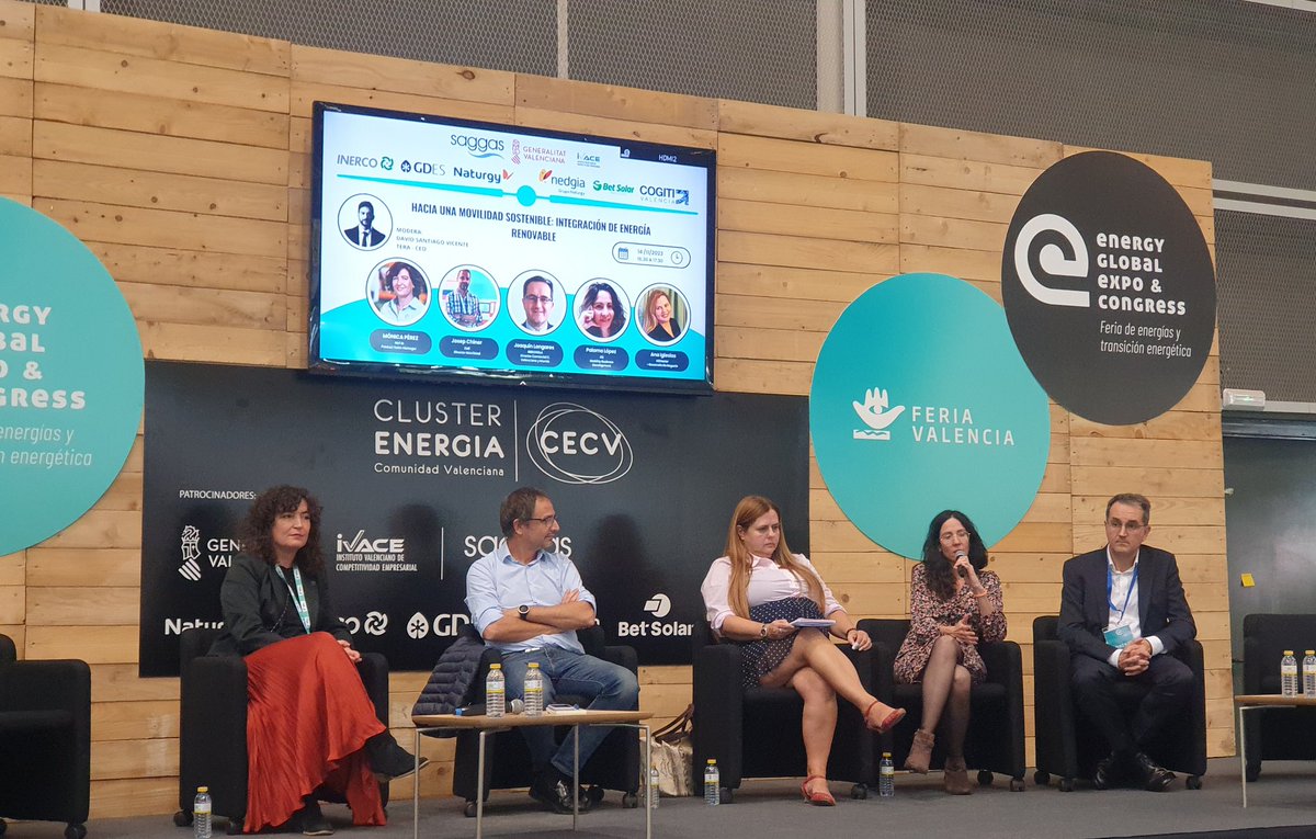 itenergia's tweet photo. Paloma López, Mobility Business Development @itenergia, ha participado en la mesa redonda Hacia una movilidad sostenible: Integración de energía renovable @EnergyGlobalVLC @EnergiaComVal
Durante la misma ha señalado que "En ITE abordamos toda la cadena de valor de las bacterias" https://t.co/naIxdHx2eS