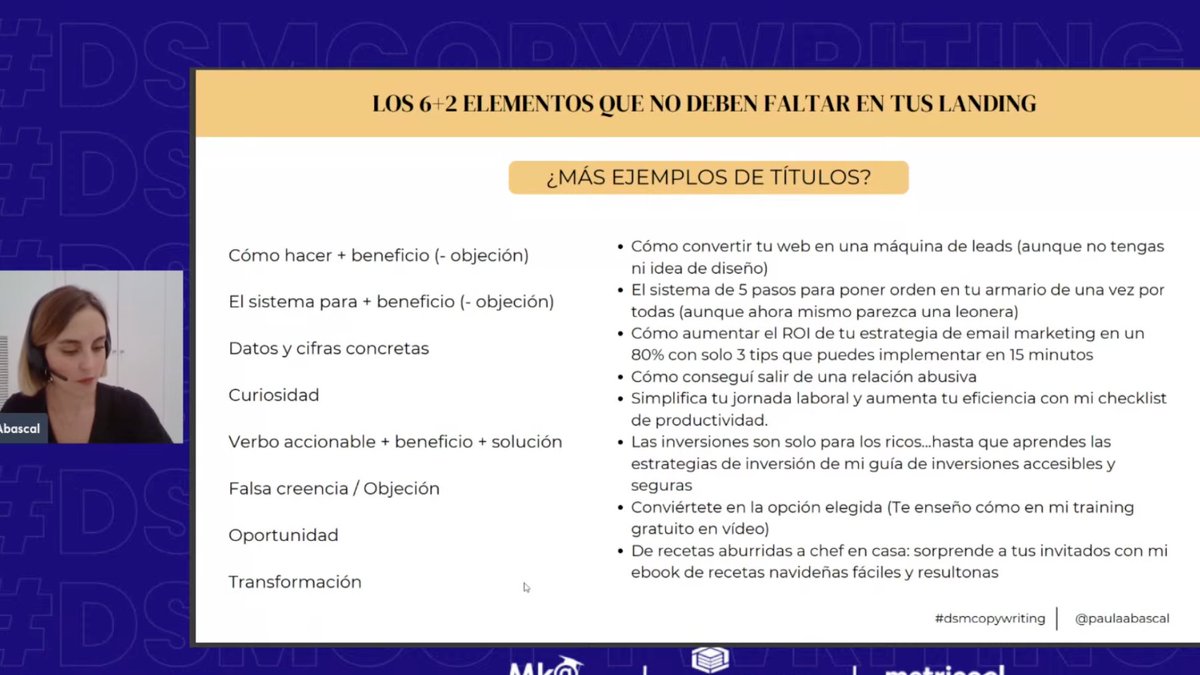 Ed_MVargas's tweet photo. Gran ponencia de @PaulaAbascal en #DSMCOPYWRITING. 
Elementos que no deben faltar en los Landing Pages. @miguelfloro https://t.co/BuUbWBYhvp