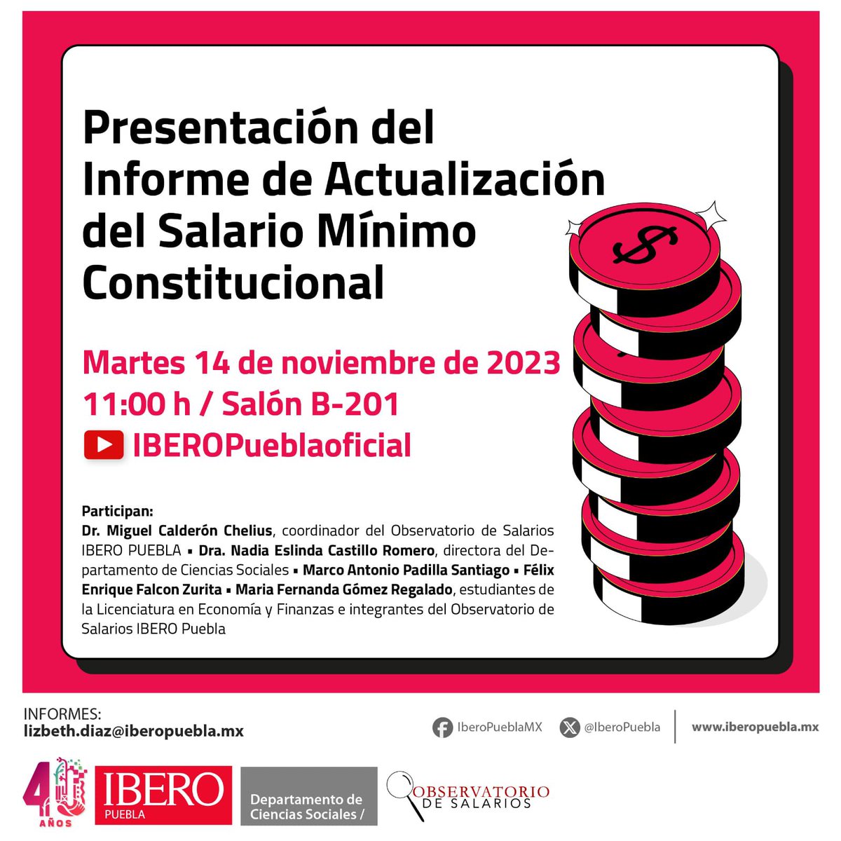 obsalarios's tweet photo. Sigue nuestra transmisión en YouTube!

https://t.co/WzR5IxlB5E https://t.co/bNNlfmz3vb