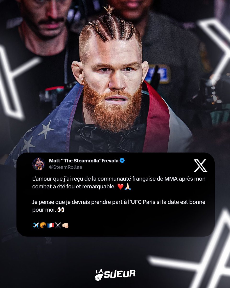 LaSueur_off's tweet photo. Matt Frevola 🤝🇫🇷 https://t.co/pborJBhJ8z