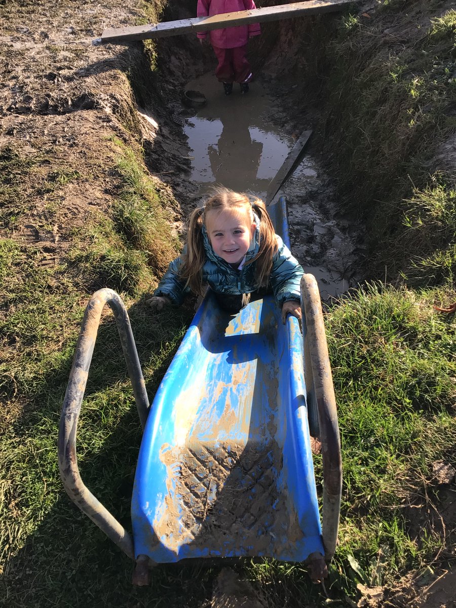 The rain is providing very messy and muddy playtimes - yay! 
<a href="/OPALOutdoorplay/">Michael Follett OPAL Founder and Director</a>