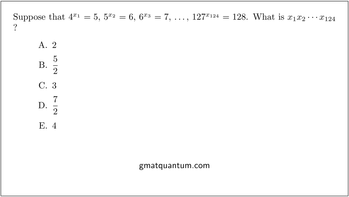 gmatquantum's tweet photo. Try the following GMAT quantitative reasoning question on manipulating exponent expressions. https://t.co/IF5Sk3PbP2 #gmat #gmatprep #gmatpreparation #gmatquant #gmatfocus https://t.co/tsogUFDQk6