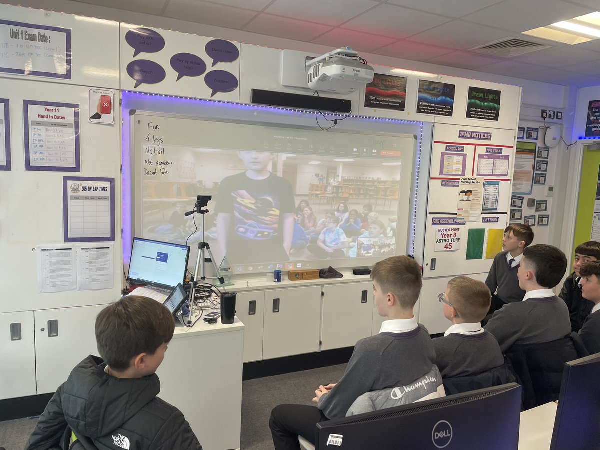 YBB Digital Learning Department (@ybb_digitaldept) on Twitter photo #Skypeathon connections are under way!
Love a lunchtime mystery animal call! Year 7 pupils playing for the first time!
Thanks for connecting <a href="/CoLIBRAtoRY/">Karey Killian</a> - we had a great time!
#globallearning #globalconnections <a href="/MicrosoftTeams/">Microsoft Teams</a> #mieexpert #Skypeathon connections are under way!
Love a lunchtime mystery animal call! Year 7 pupils playing for the first time!
Thanks for connecting <a href="/CoLIBRAtoRY/">Karey Killian</a> - we had a great time!
#globallearning #globalconnections <a href="/MicrosoftTeams/">Microsoft Teams</a> #mieexpert