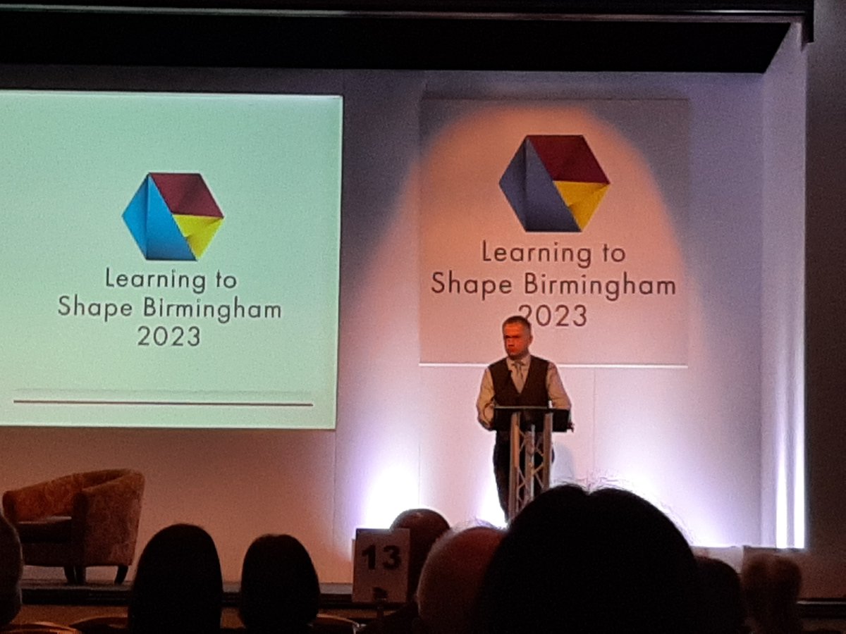Our CEO, Pete Weir, speaking at the BEP Conference: Learning to Shape Birmingham 2023. <a href="/BEPvoice/">Birmingham Education Partnership</a>