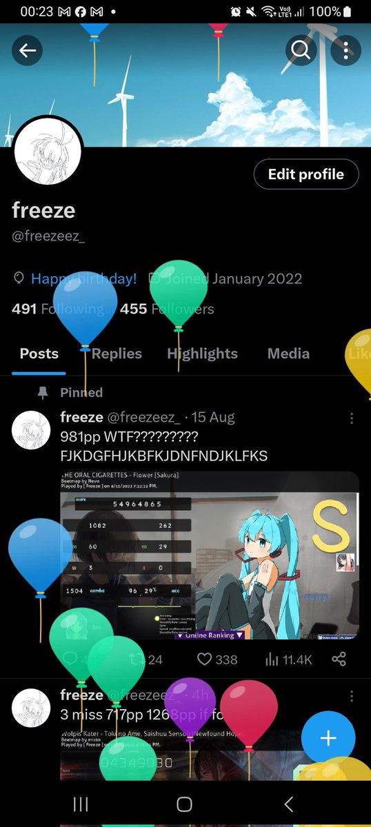 freezes tweet media
