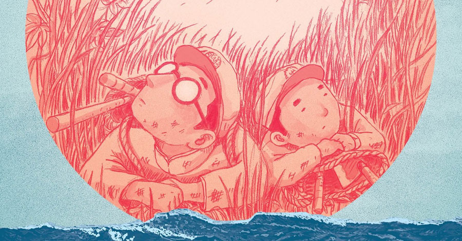 Preview | 'The Boy from Clearwater' by Yu Pei-Yun, Zhou Jian-Xin and Lin King explores the history of Taiwan and the White Terror era through the eyes of a boy who is jailed for attending a book club at school: smashpages.net/2023/11/14/pre… @LevineQuerido #graphicnovels