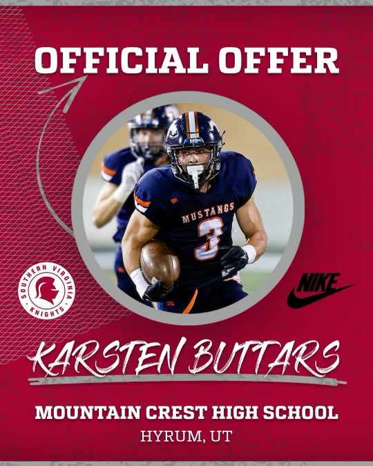 Very grateful to have received my 5th offer to <a href="/knight_ftbl/">SVU Knights Football</a>!! 
<a href="/CoachLekApodaca/">Leks Apodaca</a> <a href="/CoachMJMurdoch/">Mark Murdoch</a>