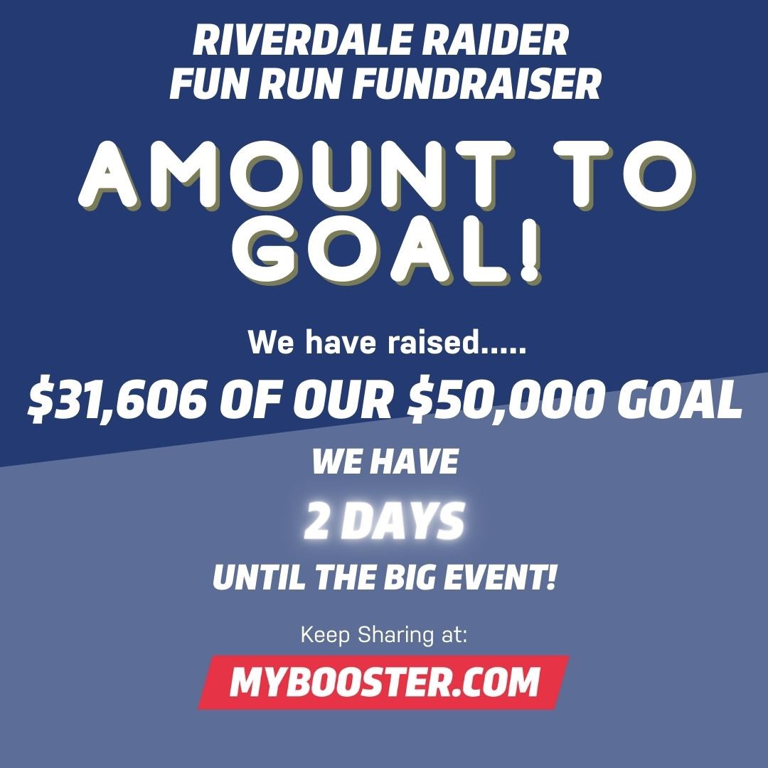 Only 2 days left to donate! Help us reach our goal!