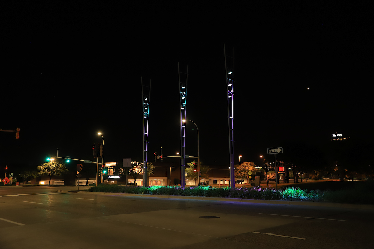 The lights on France Avenue will be lit up purple and teal through Nov. 26 to bring awareness to suicide prevention. Find crisis and support resources, stories and facts at the American Foundation for Suicide Prevention website at afsp.org.
