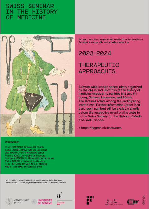 Looking forward to talking about mineral waters ⛲️ at the Swiss seminar in the history of medicine on Thursday! 
"'Come, Judge and Try': Mineral Waters and the Experience of Treatment in 18thC Britain"
16 Nov., 5-6:30 pm, Institut Éthique Histoire Humanités, Université de Genève