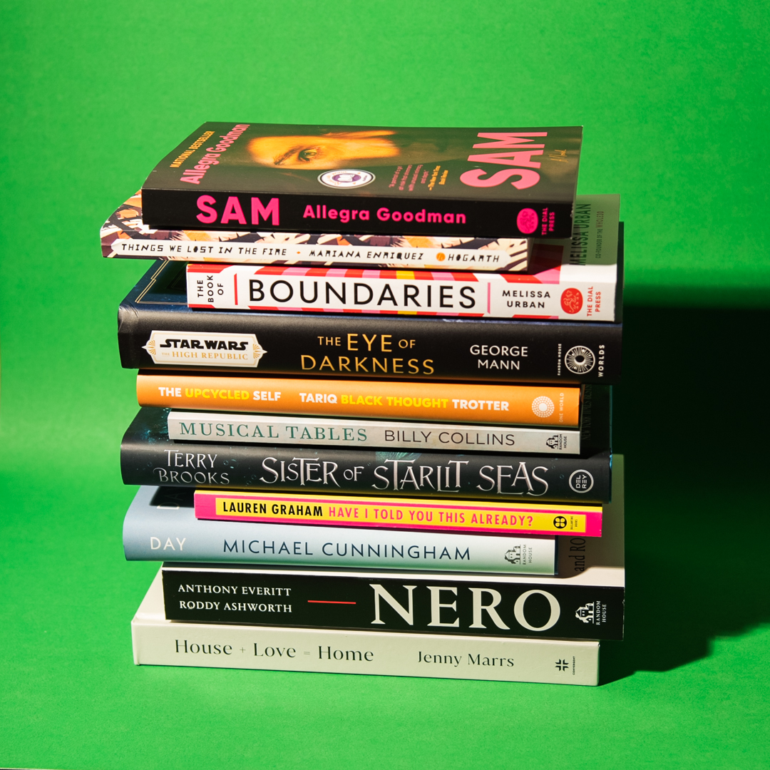 Consider this your green light to treat yourself at a bookstore today 💚📗 All new books, all out today!