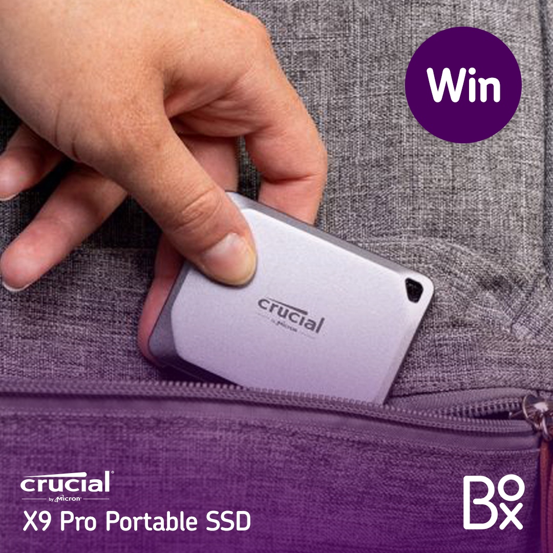 With space to store 1000s of photos & videos, the Crucial X9 Pro is the perfect portable companion⚡ Here's how you can win one for yourself! 👉 Follow us and @crucialmemory 👉 Like/Retweet this post 📸 Tell us your favourite place to take photos T&Cs apply. UK entries only.