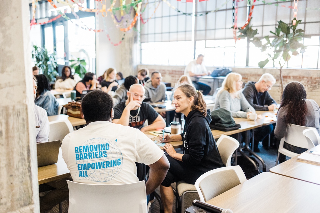 36degreesN's tweet photo. Embracing the power of customer-centric solutions with insights from Claire Sbanotto, Director of Community Programs at I-CCEW 💡'Problem Solving Through Human-Centered Design' 🧠  #GEW2023 #HumanCenteredDesign #DesignThinking https://t.co/aG1wUhUMzl