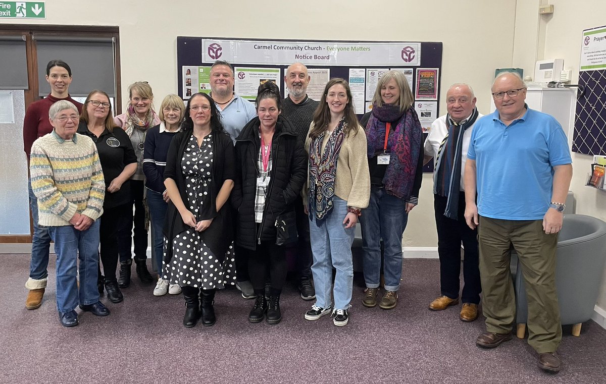 Great to see so many community groups attending the #ActionTogether #CommunityExplorer event today. Big thank you to Mark for hosting the event at the Carmel Community Church and also to the @TNLUK & @EnglandFootball insight regarding new funding & projects, #StrengthenOthers