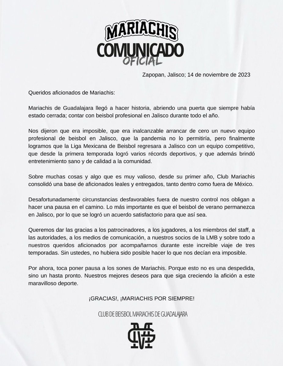 Mariachis tweet media