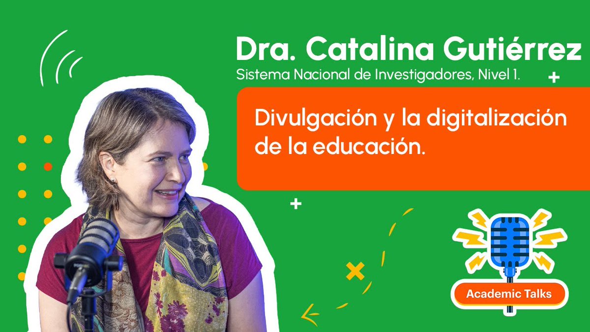 somosacademic's tweet image. ⭐️ En este episodio exploramos el desafío de la digitalización en la educación con la Dra. Catalina Gutiérrez Leefmans. 
¡Visualízalo ahora! 🚀 bit.ly/3QEFJ2l 
O escúchanos en tu plataforma de streaming favorita: #AcademicTalks 🎯
🎧 Spotify
🎧 Apple Podcasts
#podcast