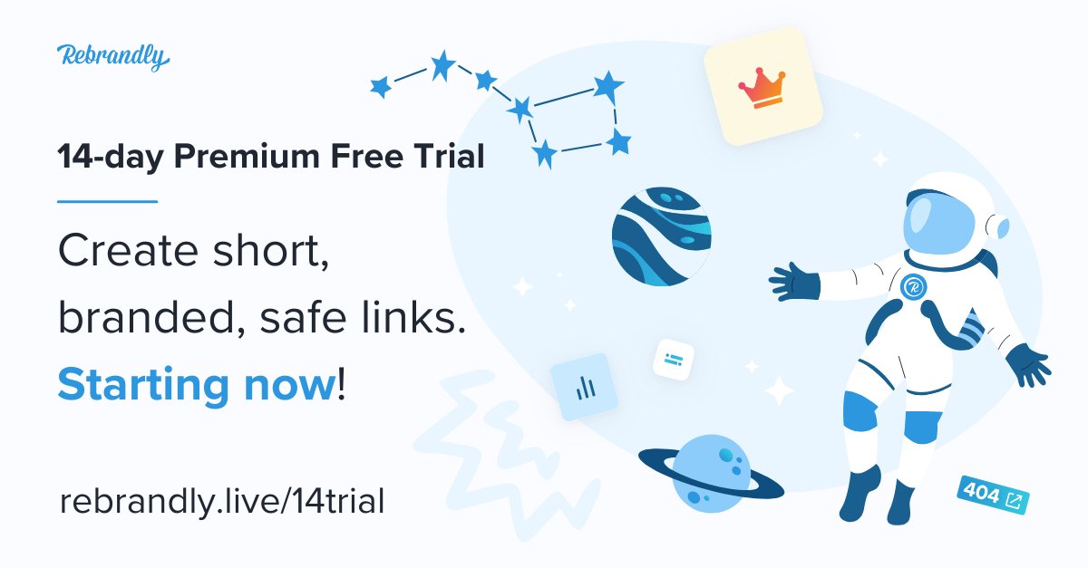 💥Ready to discover how Link Management can transform your campaigns? Start now and get a premium 14-day trial of Rebrandly including essential features like redirects, retargeting, traffic routing, Rebrandly analytics, and much more! 🚀
#linkmanagement
hubs.la/Q028SdHj0