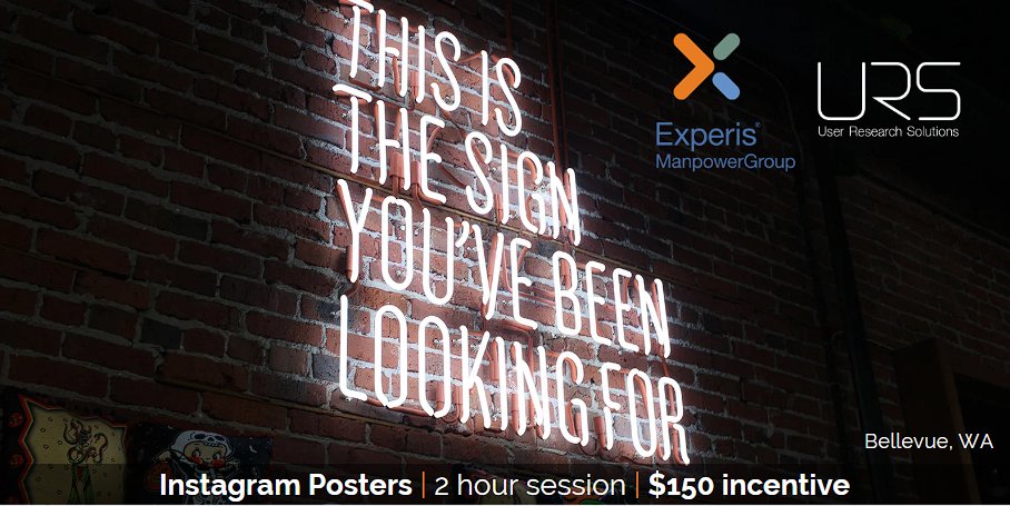 Experis User Research Solutions tweet media