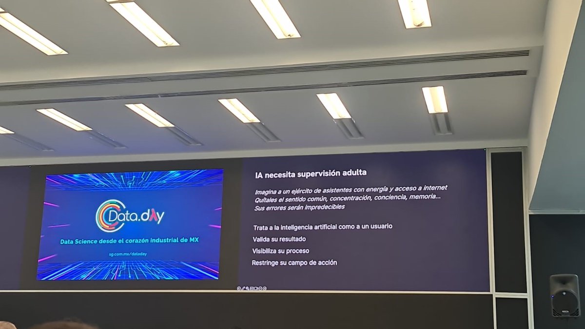 Csoftmty's tweet image. 📊 El Csoftmty presente en #DataDay 2023, el evento para profesionales de datos en América Latina. Las ediciones de 2020 a 2022 se realizaron de forma virtual y ahora vuelve a ser en forma presencial.

¡Felicidades Software Guru! 👏
#DataDay2023 #ProfesionalesDeDatos @RevistaSG