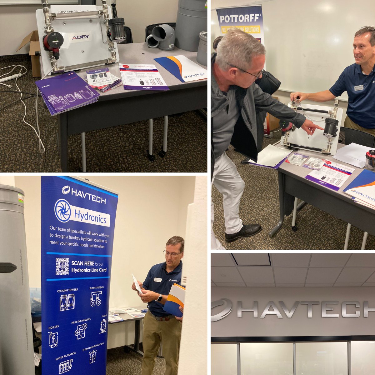 We recently joined James Cote from HavTech Hydronic Solutions, our commercial line Rep for Delaware, District Of Columbia (DC) , Maryland, and Virginia at their product expo!

Both James' had a blast!

#hydronicsolutions #manufacturersrep #ADEYontheroad #productexpo #hydronicheat