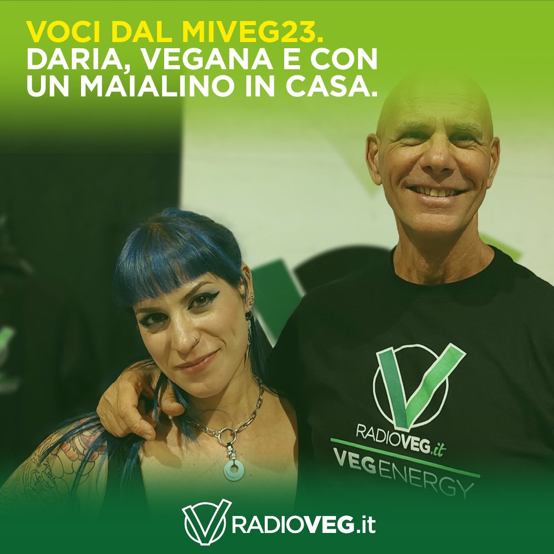 Nuova intervista.
Mercoledì 15/11 alle 11.40.
Ascoltaci cliccando qui: radioveg.it/player