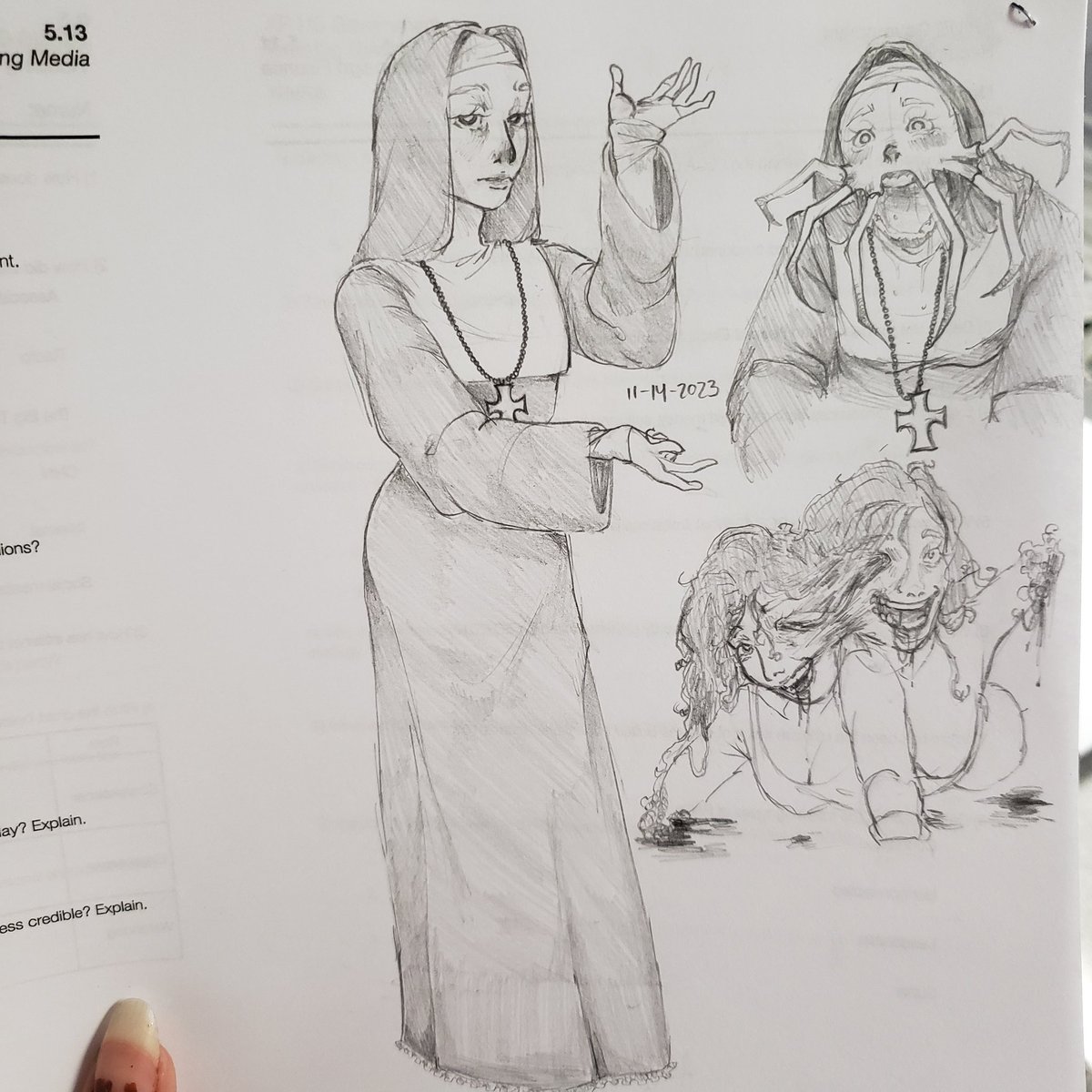 horrific nun regeneration :3