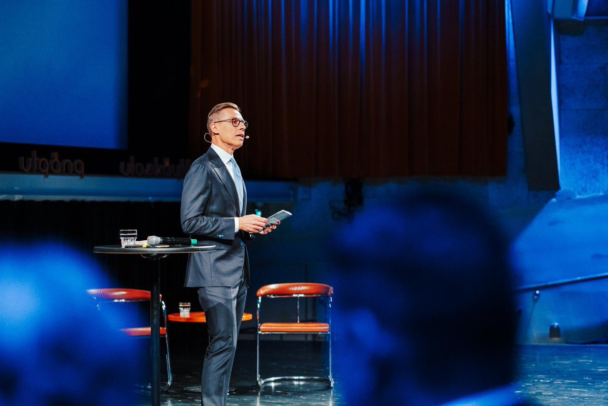 Alexander Stubb tweet media