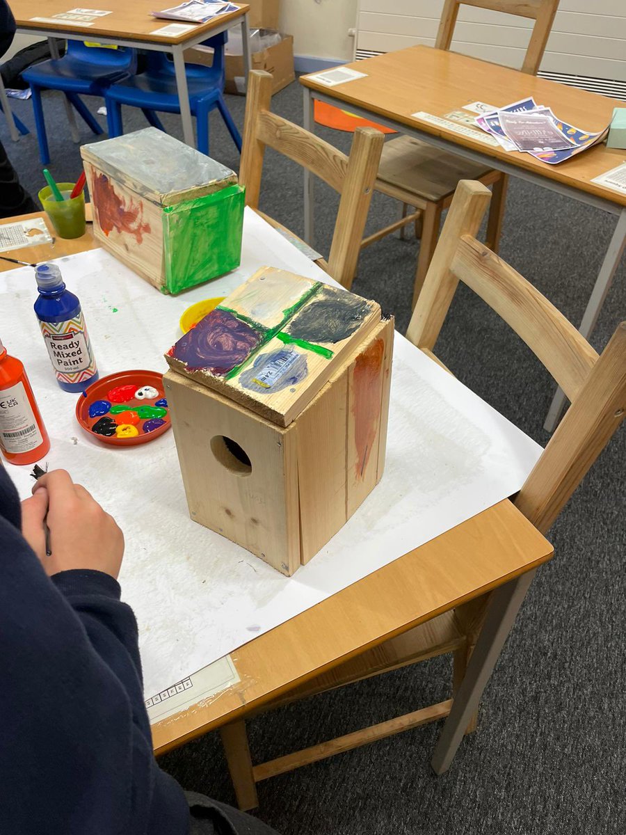 This week at Stronger we started to talk about anger 😤 we looked at what our anger triggers are, how our body feels and how it responds. We also started to paint our bird houses 🏠 @BFootAllerton @HoppsLauren