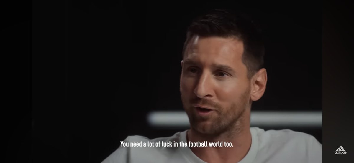 @thgkblog @marksoc1 @goalkeeper_com Luck always plays a role in every career. Even great players like Zidane and Messi agreed on that during their conversation 👇

m.youtube.com/watch?si=TKevP…