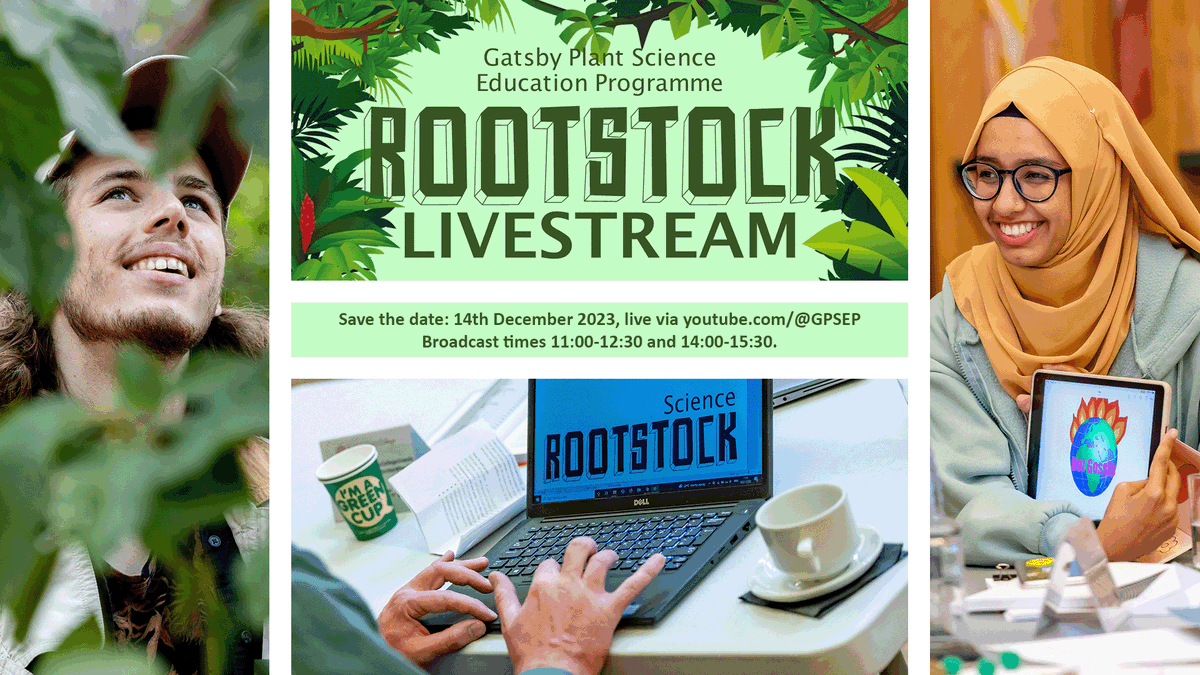 Gatsby Plant Science Education Programme (@gatsbyplantsced) on Twitter photo #Rootstock #Livestream on 14.12.2023, hosted by <a href="/slcuplants/">Sainsbury Laboratory Cambridge University (SLCU)</a>! Dive into the fascinating world of #PlantSci with undergraduate-made videos. In partnership with <a href="/RoyalSocBio/">Royal Society of Biology</a>, <a href="/fuseSchool/">info@fuseschool.org</a>, <a href="/Rothamsted/">Rothamsted Research</a>, and <a href="/SAPS_News/">SAPS</a>
🎥Watch on 14.12. via youtube.com/@GPSEP
#PlantScience #Rootstock #Livestream on 14.12.2023, hosted by <a href="/slcuplants/">Sainsbury Laboratory Cambridge University (SLCU)</a>! Dive into the fascinating world of #PlantSci with undergraduate-made videos. In partnership with <a href="/RoyalSocBio/">Royal Society of Biology</a>, <a href="/fuseSchool/">info@fuseschool.org</a>, <a href="/Rothamsted/">Rothamsted Research</a>, and <a href="/SAPS_News/">SAPS</a>
🎥Watch on 14.12. via youtube.com/@GPSEP
#PlantScience