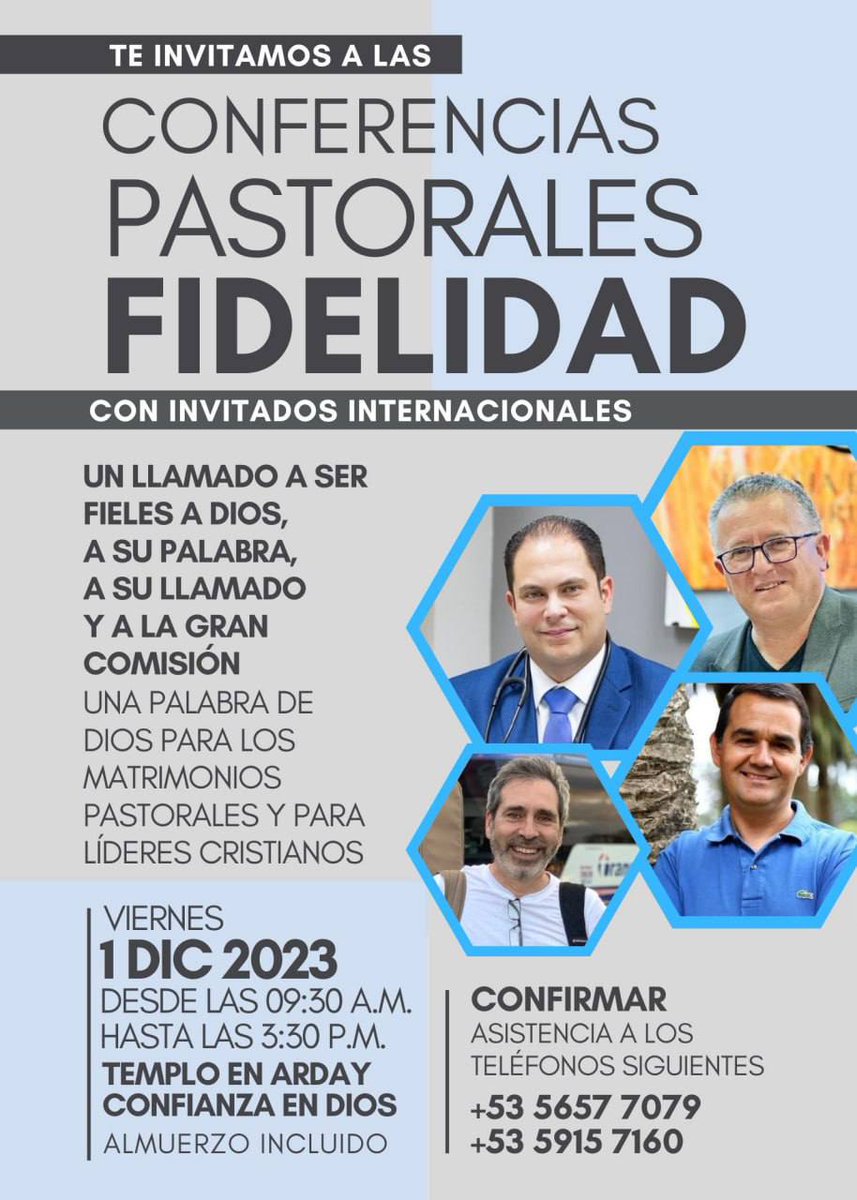 iglecuba's tweet photo. stamos invitando a toda la pastoral de La Habana a participar con nosotros en estas conferencias titulada: FIDELIDAD. https://t.co/ISK1Ulai9n