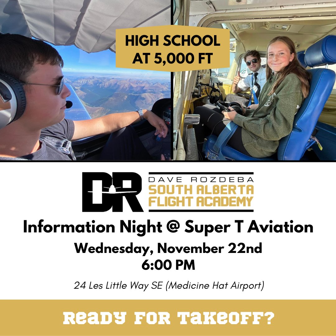 South Alberta Flight Academy tweet media