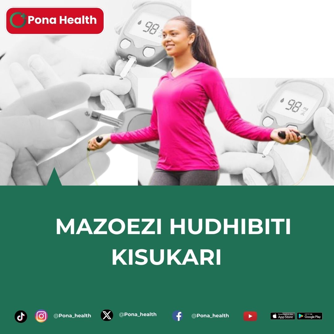 Faida za mazoezi katika kudhibiti kisukari.
Mazoezi husaidia kupunguza viwango vya sukari ya damu, kuboresha utendaji Kazi wa insulini, na kupunguza hatari ya matatizo yanayohusiana na kisukari.

Kuwa mjanja Kwa kuupa mwili wako mazoezi.

#beatdiabetes
#beatNCDs