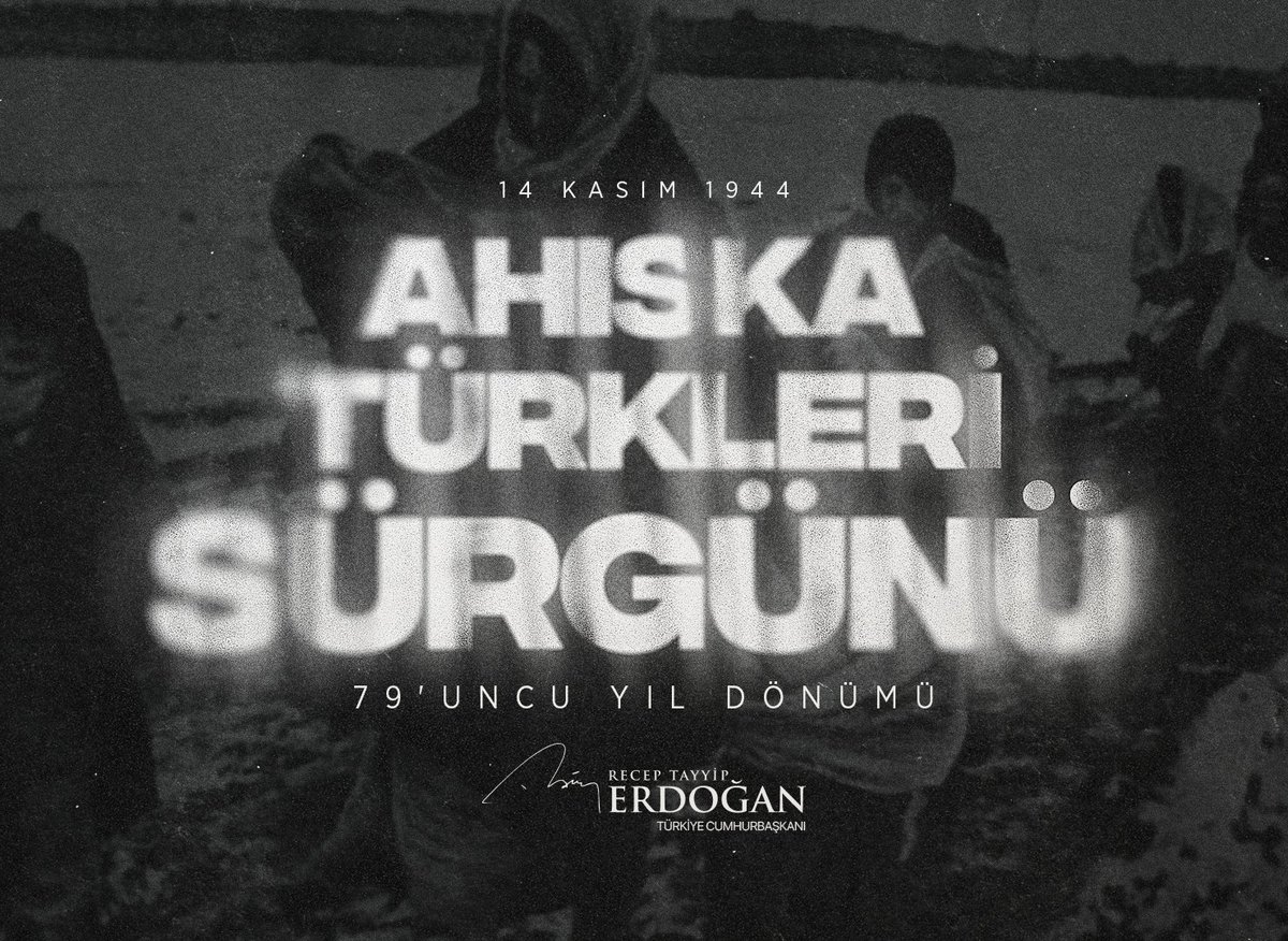 Ahıska Türklerinin topraklarından sürgün edilmelerinin 79'uncu yıl dönümünü hüzünle yâd ediyor, bu büyük zulüm esnasında hayatını kaybeden yaklaşık 20 bin kardeşimize Allah'tan rahmet diliyorum. Ahıska Türkü kardeşlerimizin haklarını her platformda savunmayı sürdüreceğiz.