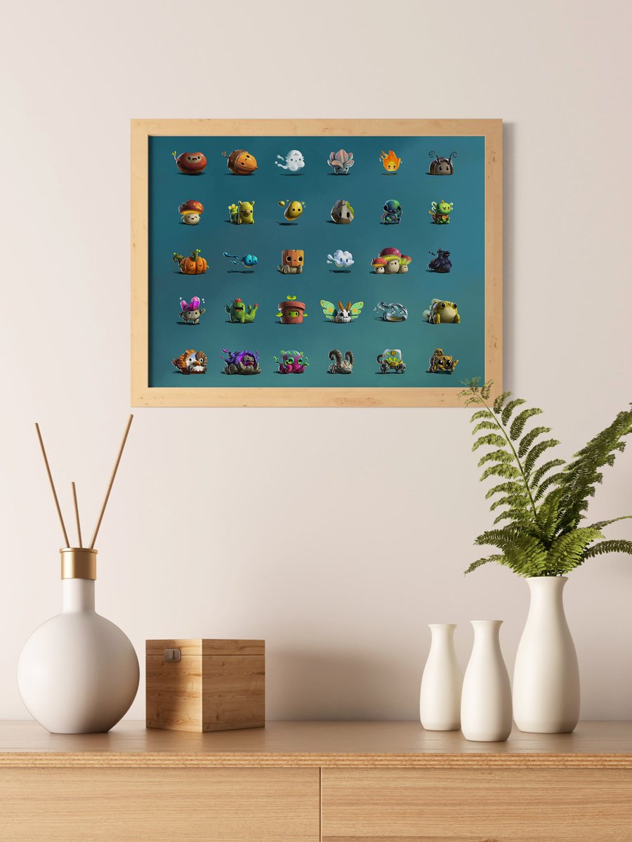 I need 100+ Pigment Companions in my life! 🌱 Thinking about releasing a new collection with brand new Companions soon, what do you think?