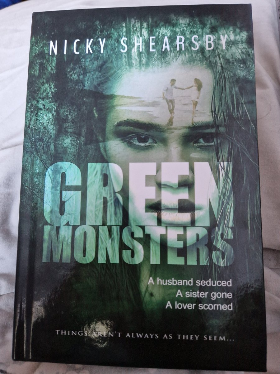 If you haven't read any of @Nickyshearsby22's books I can highly recommend Green Monsters. You think you know where it's going...... but you don't. Looking forward to reading more of Nicky's work. 😍