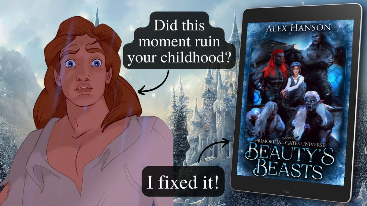 If you felt a sinking sense of dread at the end of the movie when the beast turned back into the prince, then I have the book for you! Beauty's Beasts is a why choose BATB retelling with gargoyles. It's on KU but will be leaving at the end of the year, so read it there soon!