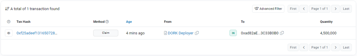 VBcoachmmiller's tweet photo. I claimed $DORK worth of 6000$ thanks https://t.co/qHF1YPxJft https://t.co/lTDrUezgM4