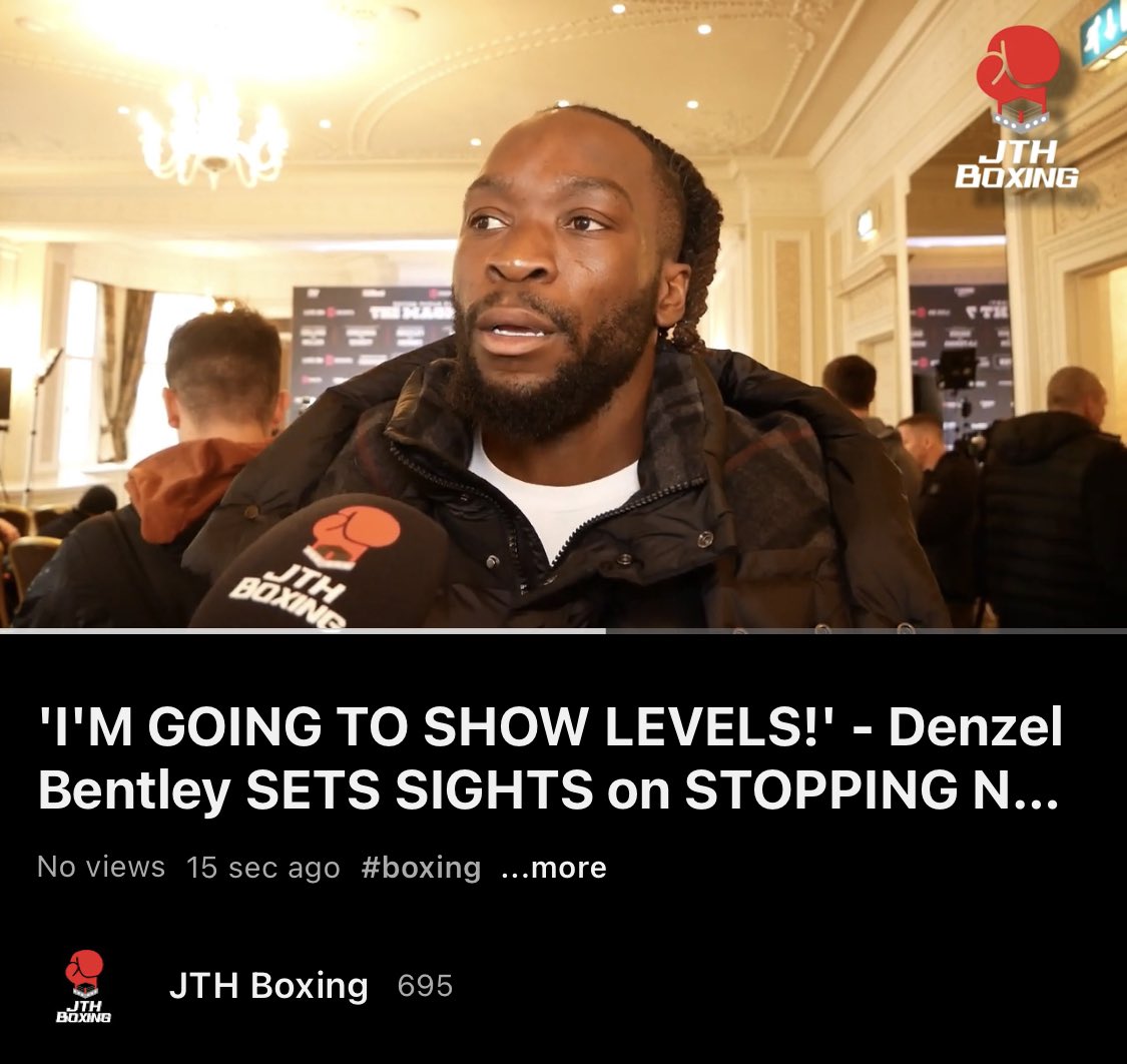 good to catch up with @2Sharp_d today🤝🏼

youtu.be/UJnOIrd8WN8?si…

#boxing #BentleyHeaney #BallDogboe
