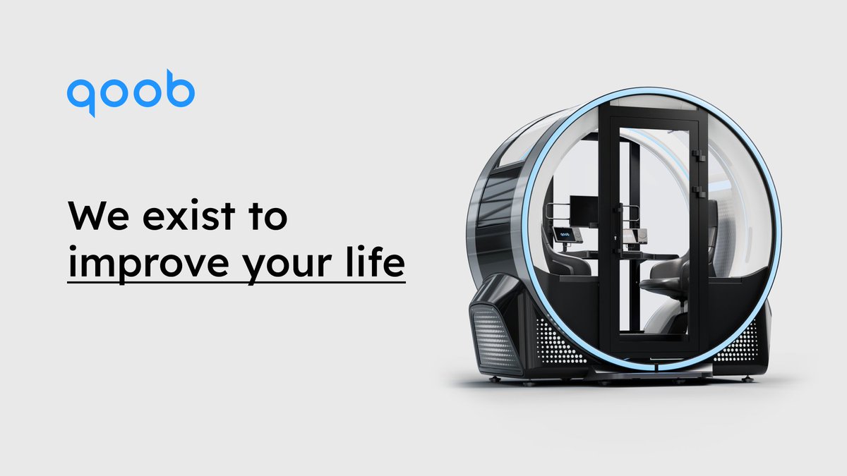 qoob_offical's tweet image. At qoob, our mission is clear: to cultivate a culture of personal space in public places. We believe in creating moments of solitude and connection within bustling environments, offering you the freedom to define your own space.

#qoobMissionVision #FutureSpaces