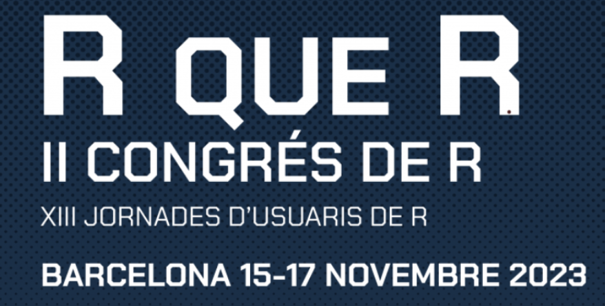 RConsortium's tweet photo. Attention R enthusiasts! Barcelona is hosting the "R que R Conference" TOMORROW, a deep dive into the many applications of R. From politics to marine sciences, explore the vast expanse of R! 🌌Learn more: https://t.co/TkqZwDZ5SY https://t.co/DLxF0ryaUu