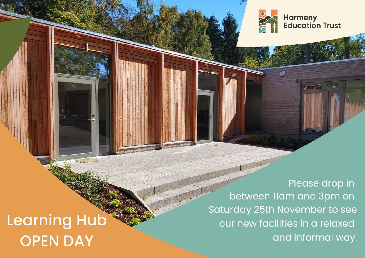 Come see our new Learning Hub at our open day on 25/11/23 from 11am to 3pm. Drop by to see what your support through the #LearningforLife Appeal has helped build!